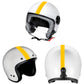 DualColorStampe Adesivi per casco moto motorino Helmet universale Stripes Strisce Design sportivo stickers STRISCIA DOPPIA adesiva C0067 a €12.99 solo da DualColorStampe