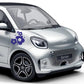 Adesivi fiori per auto moto vetri camper decorazione mobili cameretta SCEGLI COLORE COD.0092 a €12.99 solo da DualColorStampe