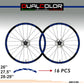 Adesivi Cerchi Bici MTB 26'' - 27,5'' - 28-29'' Pollici Ruota Bici MTB Bike Stickers Cerchi MTB Racing cerchioni COD. B0012