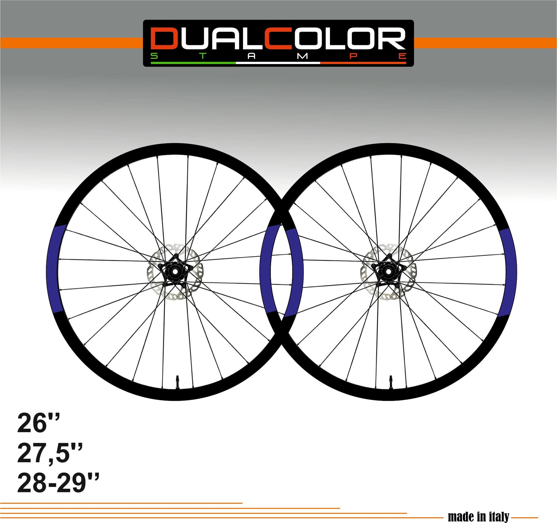 DualColorStampe Adesivi Compatibili con Canyon Cerchi Bici 26'' - 27,5'' - 28-29'' Pollici Ruota Bici MTB Bike Stickers Cerchi MTB B0015 a €9.99 solo da DualColorStampe