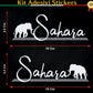 DualColorStampe Adesivi Compatibili con Harley-Davidson Elefanti Sahara serbatoio DX-SX stickers Moto Motorbike COD.M0231 a €19.99 solo da DualColorStampe