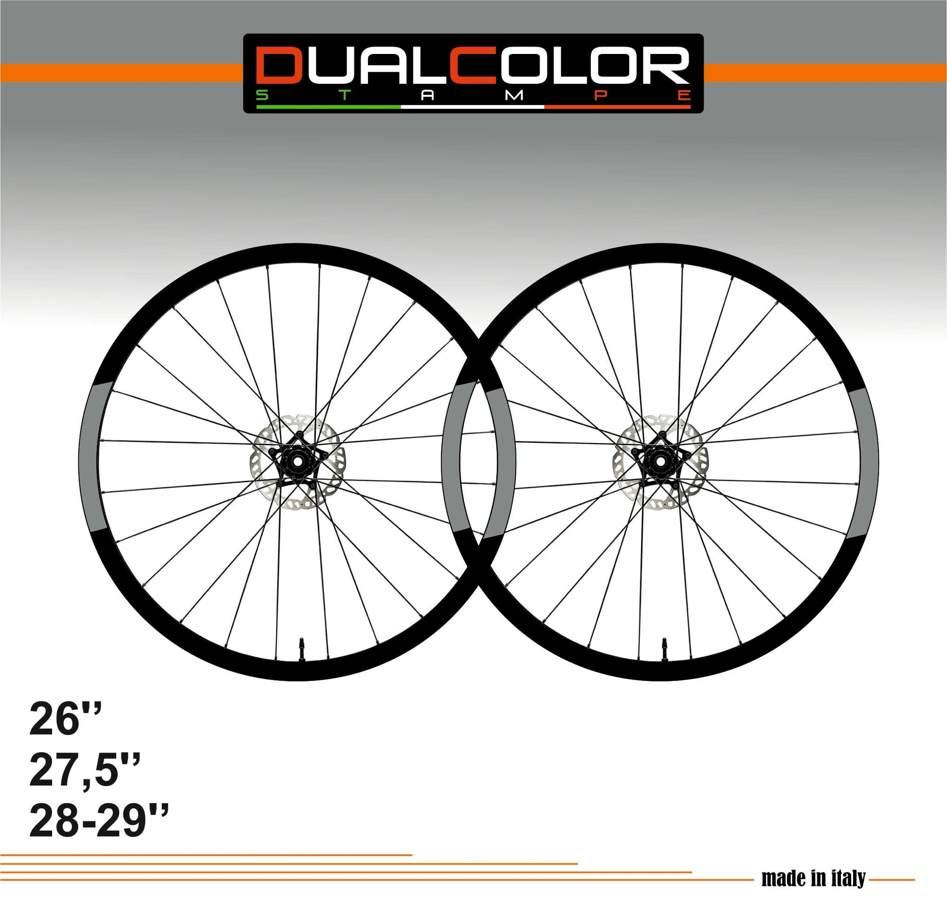 DualColorStampe Adesivi Compatibili con Canyon Cerchi Bici 26'' - 27,5'' - 28-29'' Pollici Ruota Bici MTB Bike Stickers Cerchi MTB B0015 a €9.99 solo da DualColorStampe