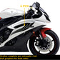 DualColorStampe Adesivi Compatibili con Yamaha R6 ANNO 2008 carena moto accessori stickers Motociclo colore a scelta DUAL COD.M0281 a €25.99 solo da DualColorStampe