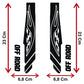 DualColorStampe Adesivi Forcella Bici MTB Mountain Bike Stickers Bicicletta Decalcomanie off Road B0036 a €15.99 solo da DualColorStampe