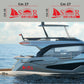 DualColorStampe Adesivi per barca nautica stickers per bancone bar lido attrezzatura spiaggia mare balneare stickers COD.M0113 a €9.99 solo da DualColorStampe