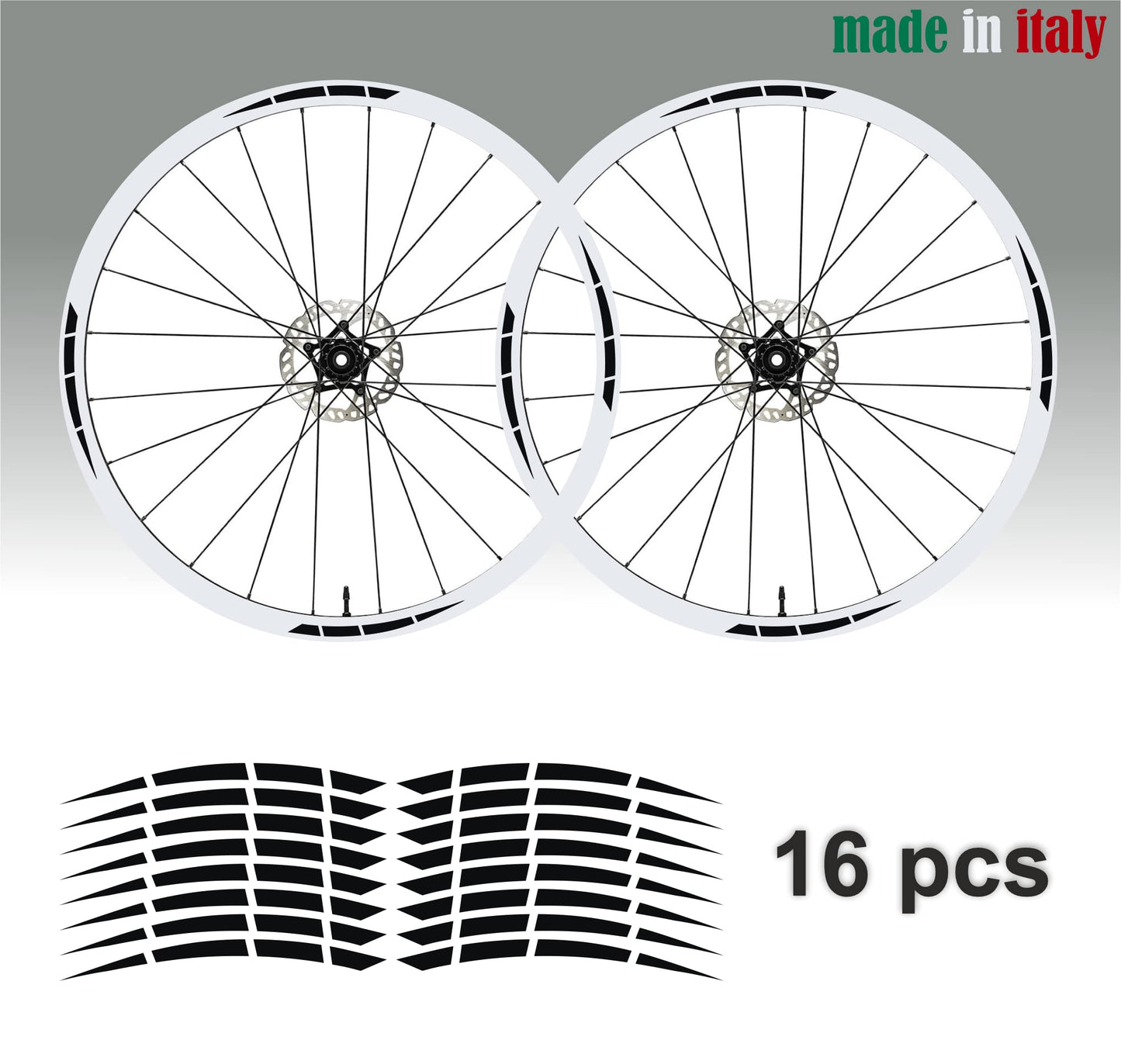 DualColorStampe Adesivi Cerchi Bici 26'' - 27,5'' - 28-29'' Pollici Ruota Bici MTB Bike Stickers Cerchi MTB B0008 a €10.00 solo da DualColorStampe