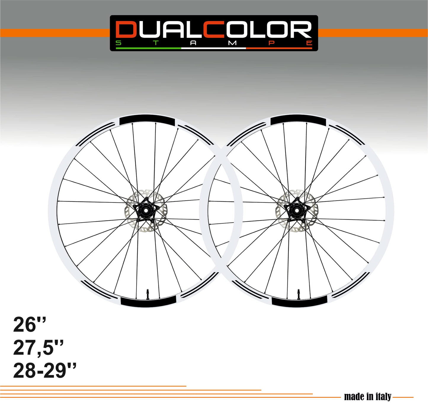 DualColorStampe Adesivi Compatibili con Trek Cerchi Bici 26'' - 27,5'' - 28-29'' Pollici Ruota Bici MTB Bike Stickers Cerchi MTB B0017 a €10.00 solo da DualColorStampe