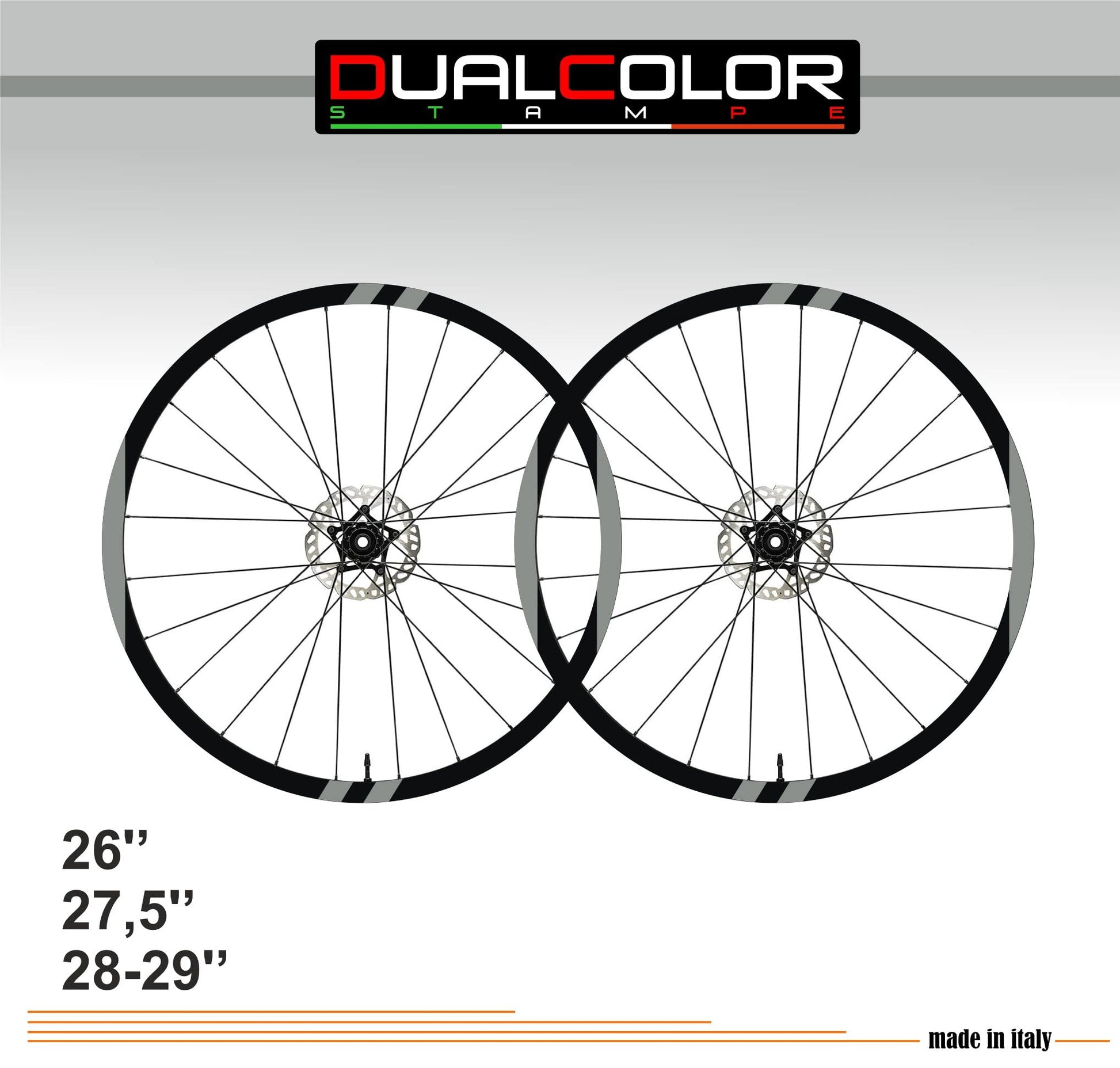 DualColorStampe Adesivi Compatibili con FOCUS Cerchi Bici 26'' - 27,5'' - 28-29'' Pollici Ruota Bici MTB Bike Stickers Cerchi MTB B0029 a €10.00 solo da DualColorStampe