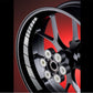 DualColorStampe Adesivi interno cerchi moto 17 POLLICI Compatibili con Ducati Suzuki Kawasaki Honda Triumph cerchi cerchioni gomme strisce COD.D0042 a €9.99 solo da DualColorStampe