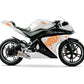 DualColorStampe Adesivi Compatibili con Yamaha YZF-R125 R125 (DX-SX) Carena moto decal stickers Design Stelle scacchiera M0126 a €18.99 solo da DualColorStampe