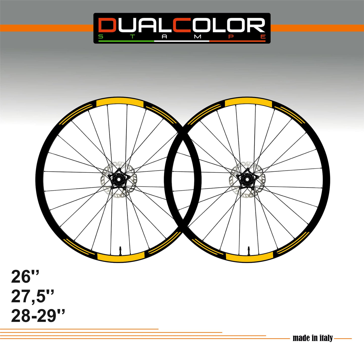 DualColorStampe Adesivi Compatibili con Trek Cerchi Bici 26'' - 27,5'' - 28-29'' Pollici Ruota Bici MTB Bike Stickers Cerchi MTB B0017 a €10.00 solo da DualColorStampe