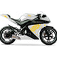 DualColorStampe Adesivi Compatibili con Yamaha YZF-R125 R125 (DX-SX) Carena moto decal stickers Design Stelle scacchiera M0126 a €18.99 solo da DualColorStampe