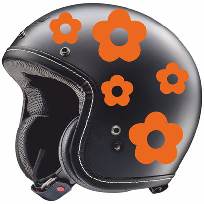 Adesivo -FIORI CASCO DONNA- decorazione per scooter casco auto moto stickers COD.C0022 a €9.99 solo da DualColorStampe