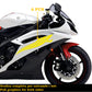 DualColorStampe Adesivi Compatibili con Yamaha R6 ANNO 2008 carena moto accessori stickers Motociclo colore a scelta DUAL COD.M0281 a €25.99 solo da DualColorStampe