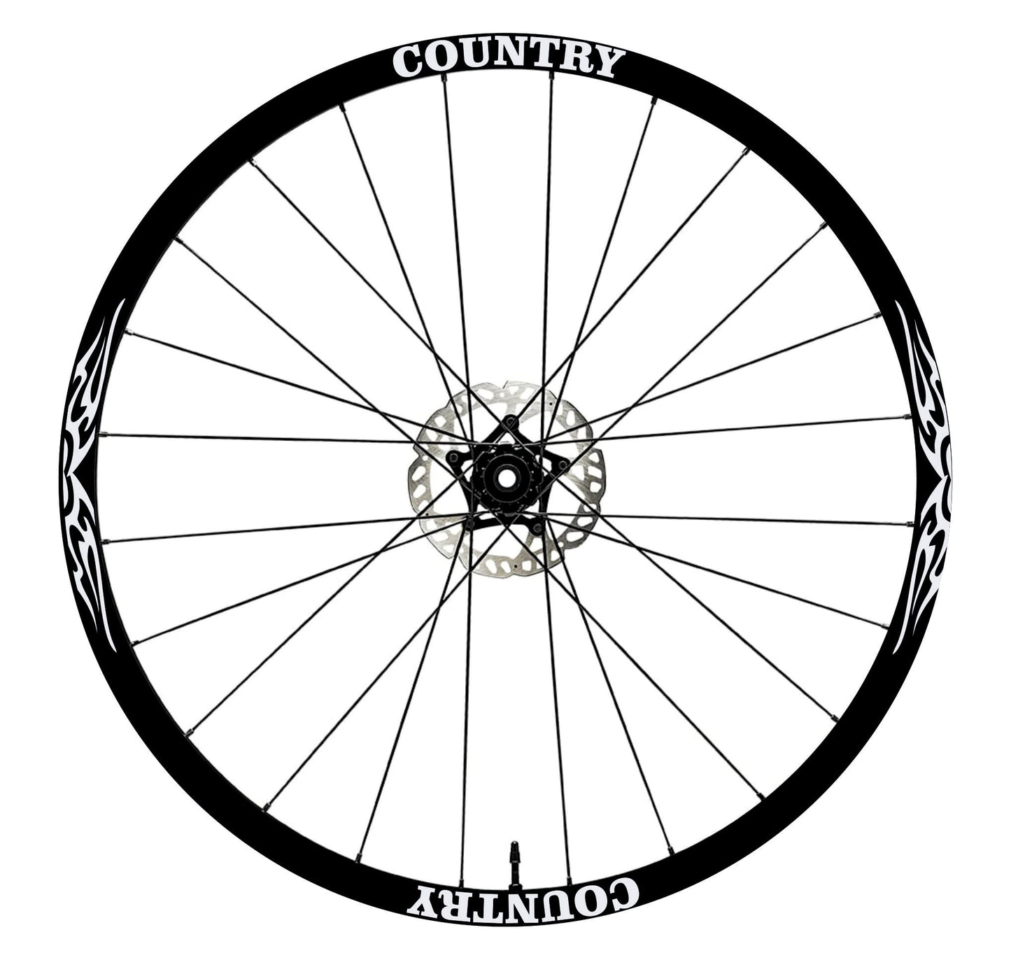 DualColorStampe Adesivi Cerchi Bici 26'' - 27,5'' - 28-29'' Pollici Ruota Bici MTB Bike Stickers Cerchi MTB B0056 a €10.00 solo da DualColorStampe