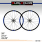 DualColorStampe Adesivi Compatibili con FOCUS Cerchi Bici 26'' - 27,5'' - 28-29'' Pollici Ruota Bici MTB Bike Stickers Cerchi MTB B0029 a €10.00 solo da DualColorStampe