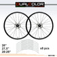 DualColorStampe Adesivi Cerchi Bici 26'' - 27,5'' - 28-29'' Pollici Ruota Bici MTB Bike Stickers Cerchi MTB accessori MTB B0043 a €10.00 solo da DualColorStampe