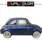 Adesivi Compatibili con Fiat 500L (ANNO 1972) stickers LIMITED EDITION tuning decal adesivi auto fiancata laterale COD.0359