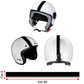 DualColorStampe Adesivi per casco moto motorino Helmet universale Stripes Strisce Design sportivo stickers STRISCIA DOPPIA adesiva C0067 a €12.99 solo da DualColorStampe