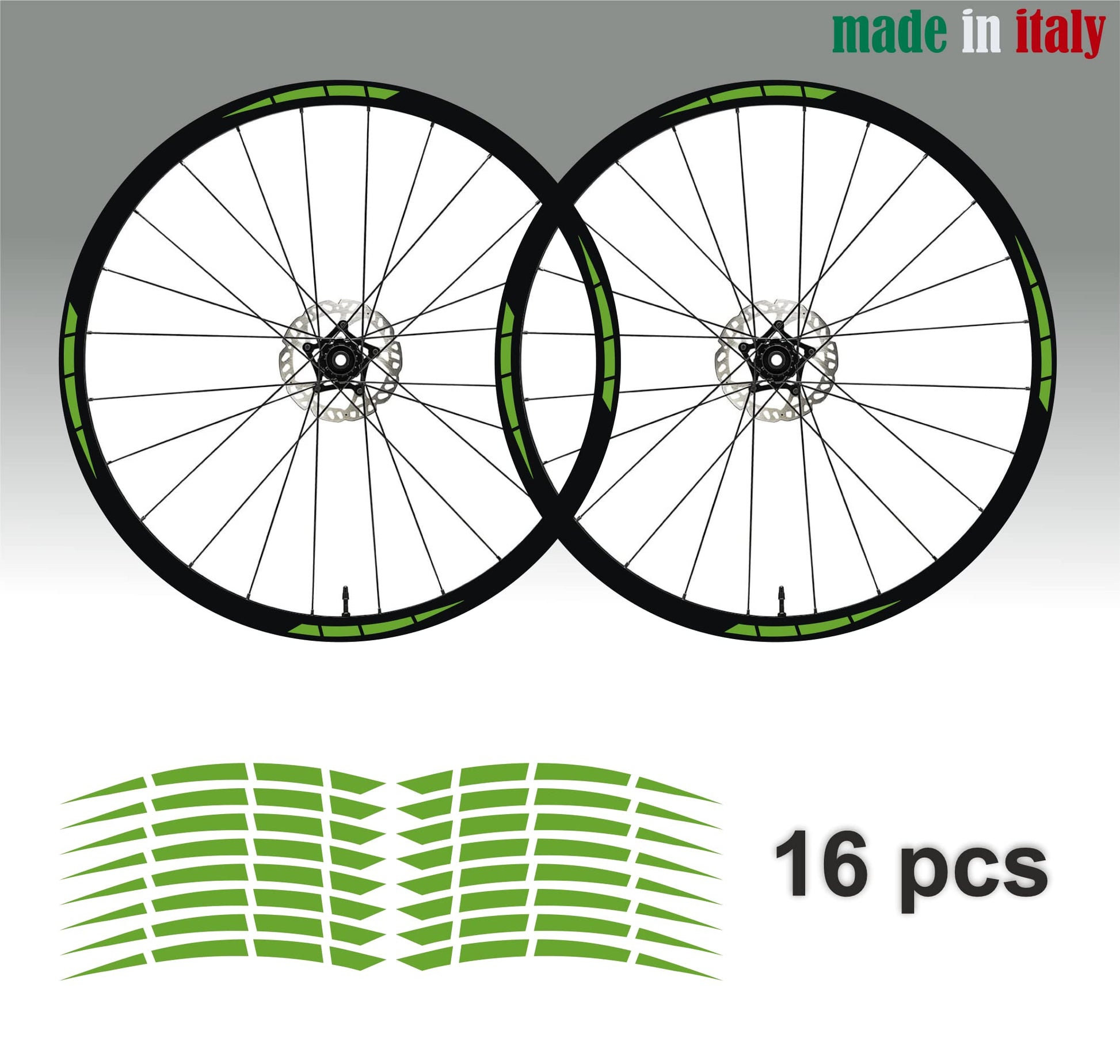 DualColorStampe Adesivi Cerchi Bici 26'' - 27,5'' - 28-29'' Pollici Ruota Bici MTB Bike Stickers Cerchi MTB B0008 a €10.00 solo da DualColorStampe