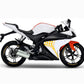 DualColorStampe Adesivi Compatibili con Yamaha YZF-R125 R125 (2014-2018) Strisce cerchi 17'' Pollici + Carena moto decalcomania stickers COD.M0240 a €45.90 solo da DualColorStampe