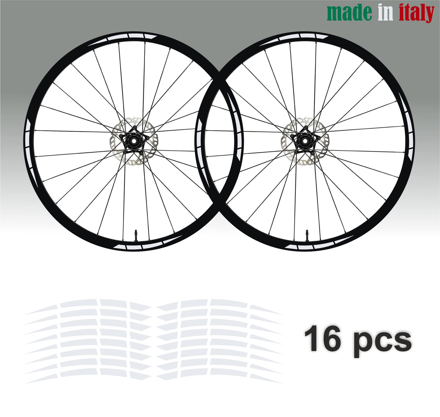 DualColorStampe Adesivi Cerchi Bici 26'' - 27,5'' - 28-29'' Pollici Ruota Bici MTB Bike Stickers Cerchi MTB B0008 a €10.00 solo da DualColorStampe