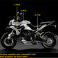 DualColorStampe Adesivi Compatibili con Ducati Multistrada 1200 S Kit completo Carena moto decalcomania serbatoio stickers COD.M0245 a €39.90 solo da DualColorStampe