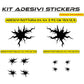 Adesivi EFFETTO ROTTO (10 pz) per Moto-auto Porta Casco Scooter Motociclo vinile Tuning COD.M0017 a €9.99 solo da DualColorStampe