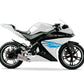 DualColorStampe Adesivi Compatibili con Yamaha YZF-R125 R125 (DX-SX) Carena moto decal stickers Design sportivo M0120 a €19.99 solo da DualColorStampe