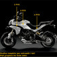 DualColorStampe Adesivi Compatibili con Ducati Multistrada 1200 S Kit completo Carena moto decalcomania serbatoio stickers COD.M0245 a €39.90 solo da DualColorStampe