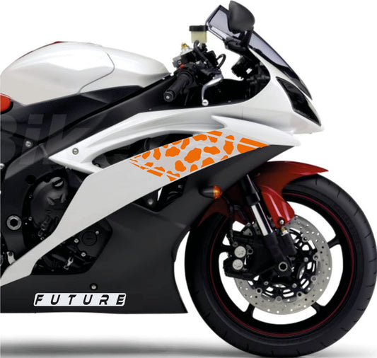 DualColorStampe Adesivi Compatibili con Yamaha R6 ANNO 2008 carena moto accessori stickers Motociclo colore a scelta FUTURE COD.M0282 a €34.99 solo da DualColorStampe