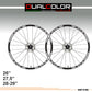 DualColorStampe Adesivi Cerchi Bici MTB 26'' - 27,5'' - 28-29'' Pollici Ruota Bici MTB Bike Stickers Cerchi MTB COD. B0097 a €10.00 solo da DualColorStampe