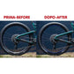 Adesivi Cerchi Bici MTB 26'' - 27,5'' - 28-29'' Pollici Ruota Bici MTB Bike Stickers Mountain bike FAST COD. B0143