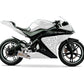 DualColorStampe Adesivi Compatibili con Yamaha YZF-R125 R125 (DX-SX) Carena moto decal stickers Design Stelle scacchiera M0126 a €18.99 solo da DualColorStampe