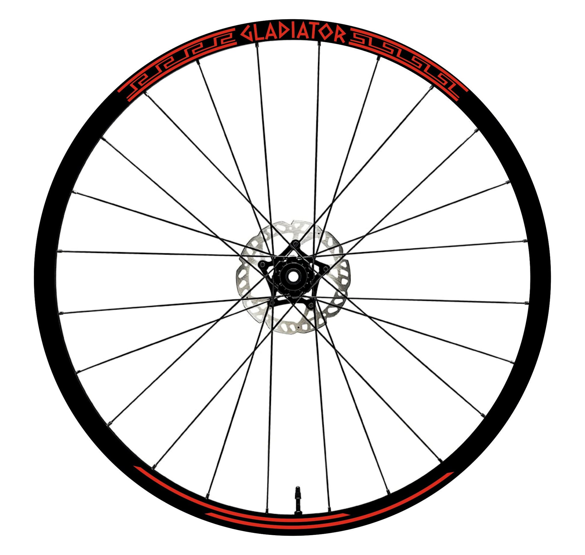 DualColorStampe Adesivi Cerchi Bici 26'' - 27,5'' - 28-29'' Pollici Ruota Bici MTB Bike Stickers Cerchi MTB B0054 a €12.00 solo da DualColorStampe