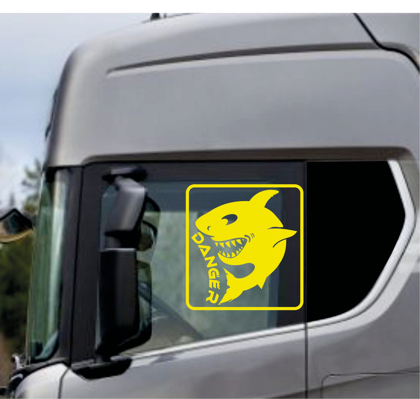 DualColorStampe Adesivi Compatibili con Scania Daf Iveco Man Camion accessori camion stickers camion finestrino DANGER COD.0334 a €21.99 solo da DualColorStampe