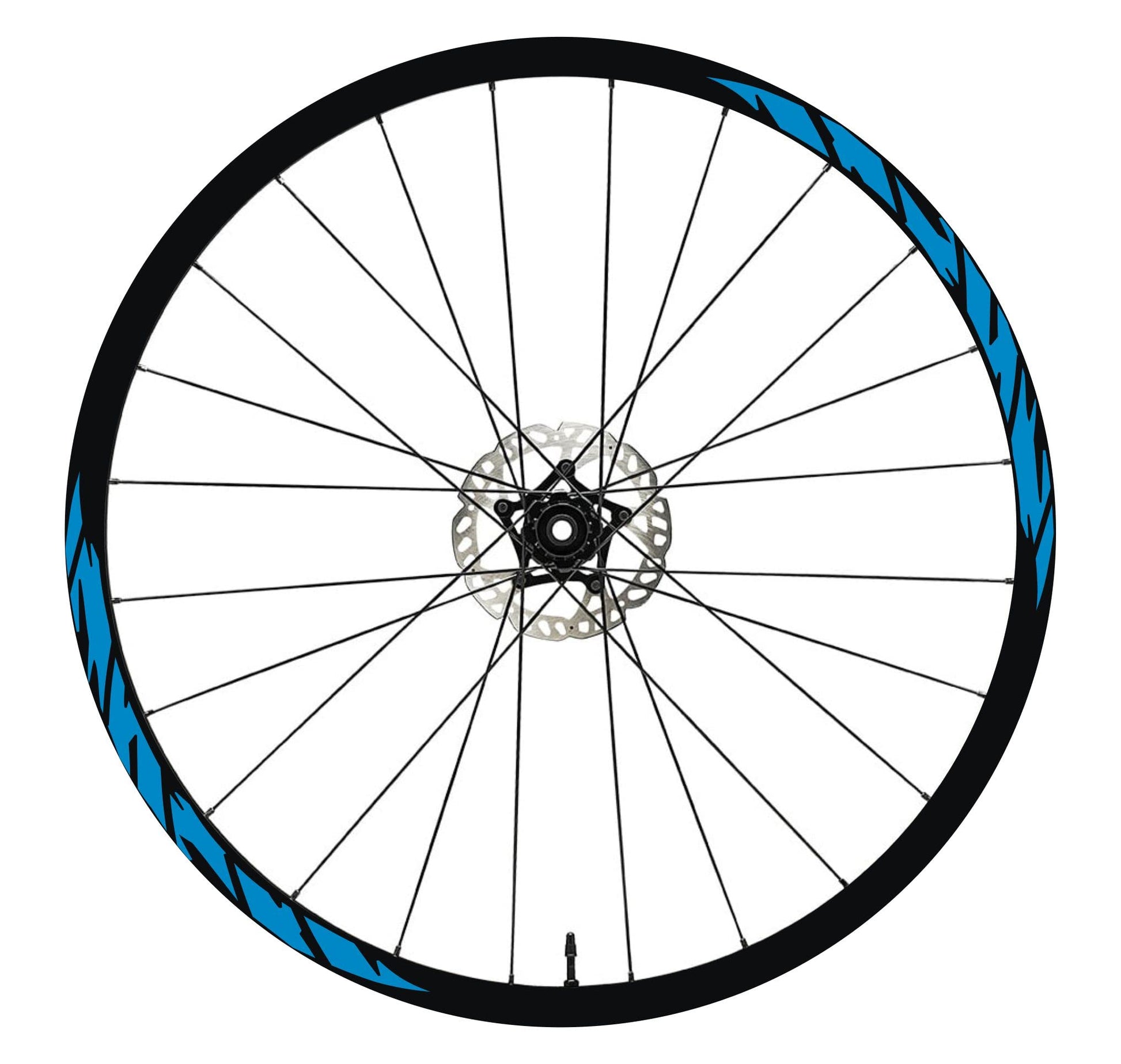 DualColorStampe Adesivi Compatibili con CUBE Cerchi Bici 26'' - 27,5'' - 28-29'' Pollici Ruota Bici MTB Bike Stickers Cerchi MTB B0062 a €15.99 solo da DualColorStampe