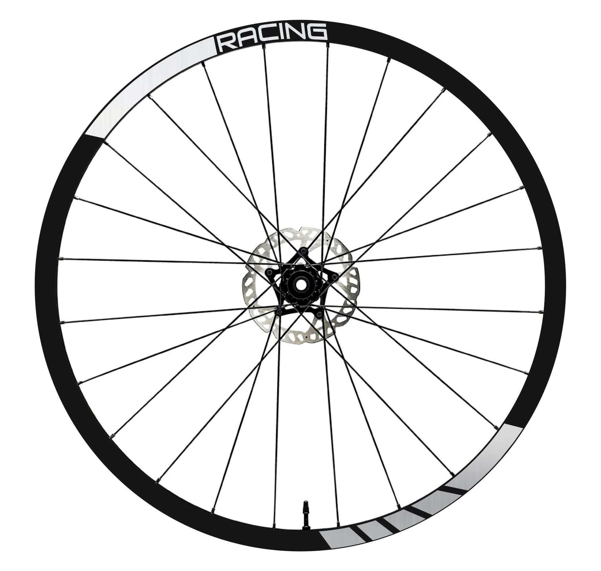 DualColorStampe Adesivi Cerchi Bici 26'' - 27,5'' - 28-29'' Pollici Ruota Bici MTB Bike Stickers Cerchi MTB racing B0031 a €10.00 solo da DualColorStampe