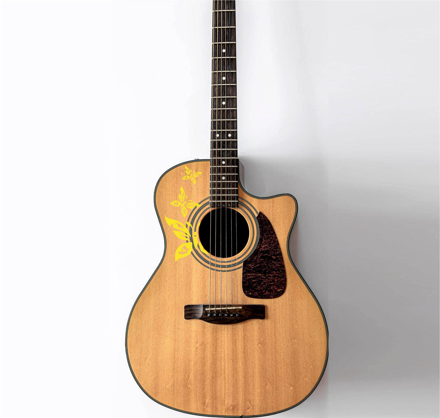 DualColorStampe Adesivi per chitarra classica acustica motivo farfalle (kit da 3 pezzi) decalcomania per chitarra - X0005 a €15.99 solo da DualColorStampe