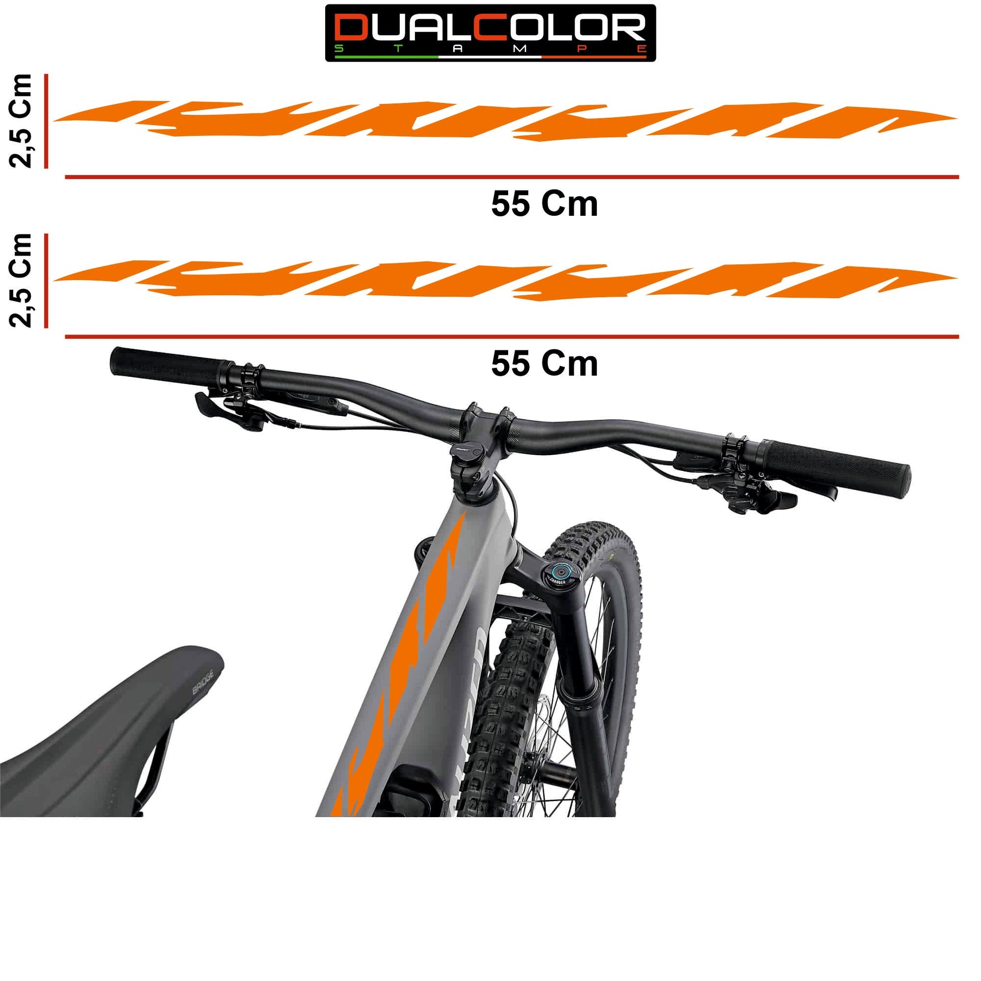 DualColorStampe Adesivi telaio MTB Protezione per Telaio della Bicicletta Pellicola Protettiva MTB Mountain Bike Bici B0064 a €10.00 solo da DualColorStampe