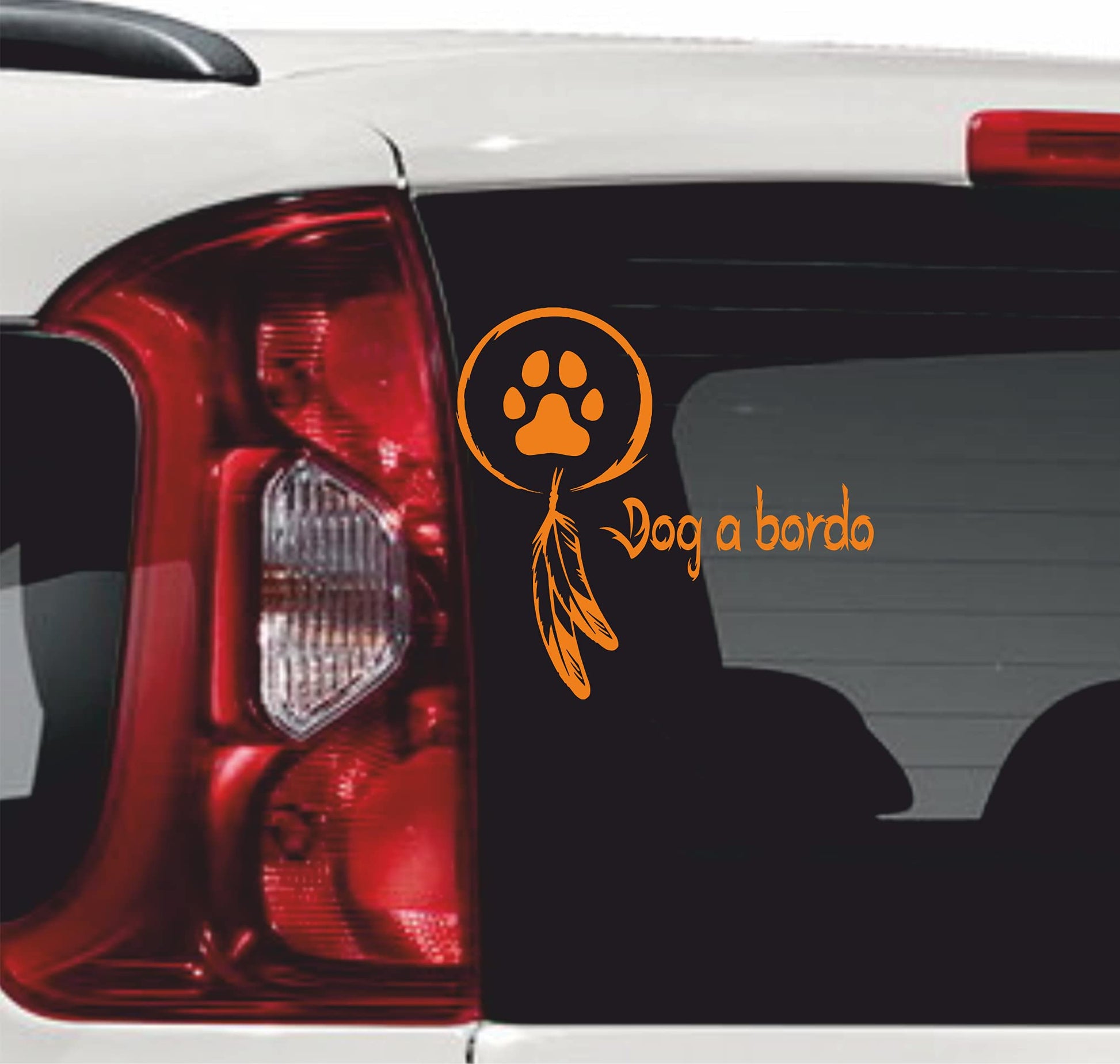 Adesivi per Auto Moto - Cane a Bordo Dog a bordo stickers decorativi auto COD.0008 a €9.99 solo da DualColorStampe