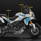 DualColorStampe Adesivi Compatibili con Ducati Multistrada 1200 carena moto serbatoio DX-SX stickers Moto Motorbike COD.M0165 a €39.99 solo da DualColorStampe