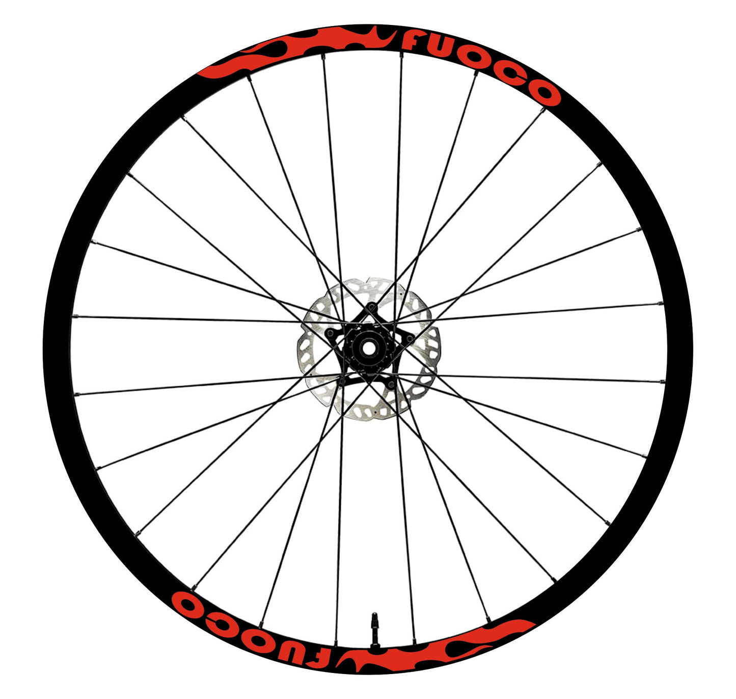 DualColorStampe Adesivi Cerchi Bici 26'' - 27,5'' - 28-29'' Pollici Ruota Bici MTB Bike Stickers Cerchi MTB B0057 a €12.00 solo da DualColorStampe