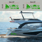 DualColorStampe Adesivi per barca nautica stickers per bancone bar lido attrezzatura spiaggia mare balneare stickers COD.M0113 a €9.99 solo da DualColorStampe