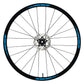 DualColorStampe Adesivi Cerchi Bici 26'' - 27,5'' - 28-29'' Pollici Ruota Bici MTB Bike Stickers Cerchi MTB B0008 a €10.00 solo da DualColorStampe