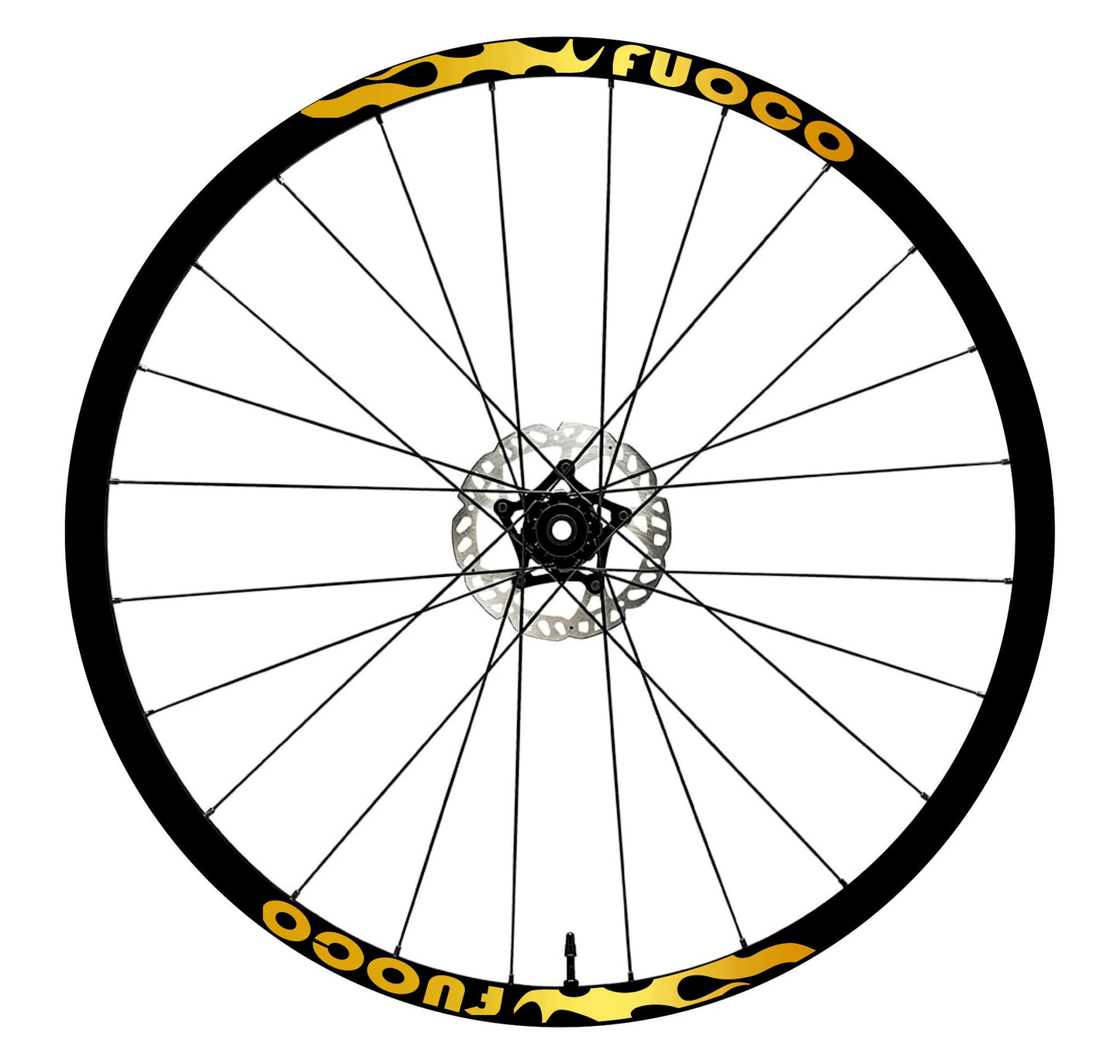 DualColorStampe Adesivi Cerchi Bici 26'' - 27,5'' - 28-29'' Pollici Ruota Bici MTB Bike Stickers Cerchi MTB B0057 a €10.00 solo da DualColorStampe