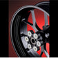 DualColorStampe Adesivi interno cerchi moto 17 POLLICI Compatibili con Ducati Suzuki Kawasaki Triumph cerchioni gomme strisce COD.D0067 a €9.99 solo da DualColorStampe