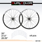 Adesivi Cerchi Bici MTB 26'' - 27,5'' - 28-29'' Pollici Ruota Bici MTB Bike Stickers Cerchi MTB Racing cerchioni COD. B0044