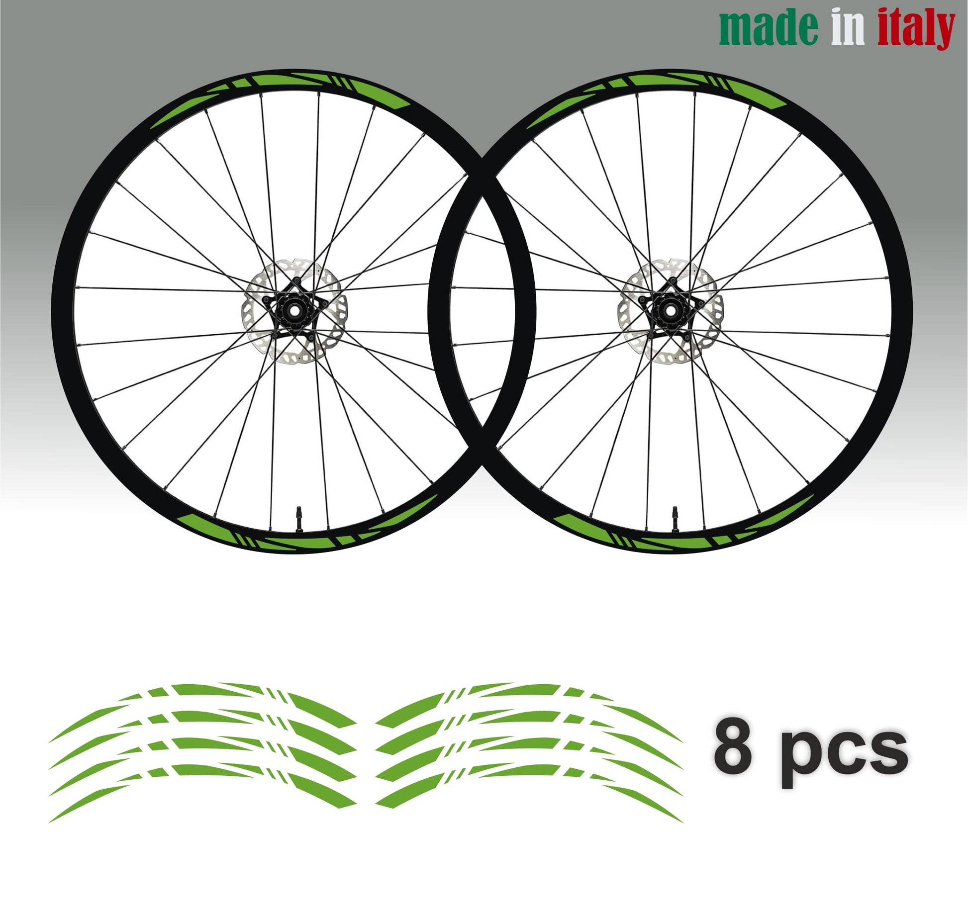 DualColorStampe Adesivi Cerchi Bici 26'' - 27,5'' - 28-29'' Pollici Ruota Bici MTB Bike Stickers Cerchi MTB B0007 a €10.00 solo da DualColorStampe