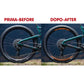 Adesivi Cerchi Bici MTB 26'' - 27,5'' - 28-29'' Pollici Ruota Bici MTB Bike Stickers Mountain bike FAST COD. B0143